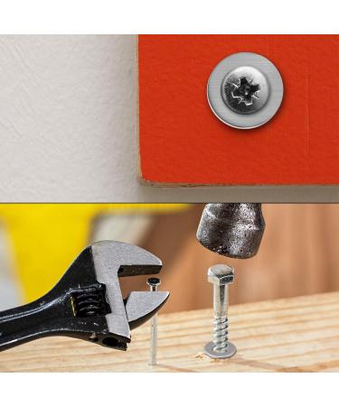 100 Aluminum Flat Washers with Center Hole for Bracelet DIY Craft Jewelry Making - Buy Online on GoSupps.com
