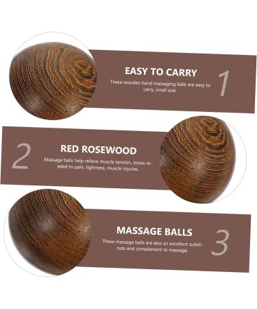 Gleavi Acupressure Massage Balls - Fitness & Gymnastics Handballs | Red Rosewood Health Tools & Gift Ideas - Buy Online on GoSupps.com