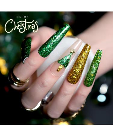 Fandamei 24 Colors Glitter Holographic Sequins Set - Iridescent Flakes for Festival Decorations DIY Crafts & Nail Design - Buy Online on GoSupps.com