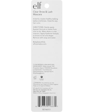 e.l.f. SKIN Holy Hydration! Makeup Melting Cleansing Balm and Clear Brow & Lash Mascara Balm + Formula (2.5mL) - Buy Online on GoSupps.com