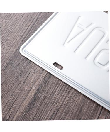 Alipis Emblems Antique Signs Iron Sign Painting Iron Painting Tin Signs License Plate Signage Vintage - Buy Online on GoSupps.com