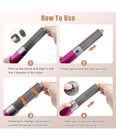 40mm Short Curling Iron for Dyson Airwrap HS01 & HS05 | Perfect Volume & Shape for Gorgeous Hairstyles - International Shipping - Buy Online on GoSupps.com