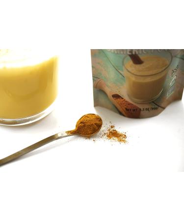 Organic Golden Milk Turmeric Powder 3.5oz | All Natural by The Spice Hut - Buy Online on GoSupps.com