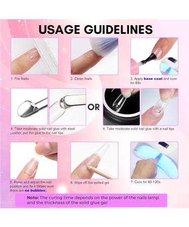 Makartt Solid Nail Glue Gel 15ml - Strong Bond for Press-On & Acrylic Nails | Non-Stick DIY Nail Art Gel - Buy Online on GoSupps.com