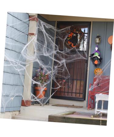 HOMSFOU 1 Pc halloween puppet ornaments halloween home decor halloween decorations light house decorations for home ghost decor halloween pumpkin decorations scarecrow ornaments household Black 34x33x3cm - Buy Online on GoSupps.com