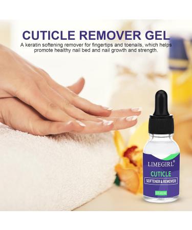 Nail Cuticle Remover Gel Professional Gel Cream for Instant Cuticle Removal - Softening Calluses Nail Care Salon Tools for Hand and Foot Nail Art Fanelod - Buy Online on GoSupps.com
