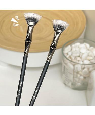 Multifunctional Fan Shaped Eyelash Brush Lash Wand Brush Lash Brush Mascara Fan Brush Makeup Tool For Eye Makeup - Buy Online on GoSupps.com