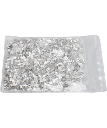 Flatback Rhinestones Sparkling Portable Nail Art Rhinestones for Clothes Manicure with Unique Shapes High Durability ABS Material for DIY Beauty Nail Art - Buy Online on GoSupps.com