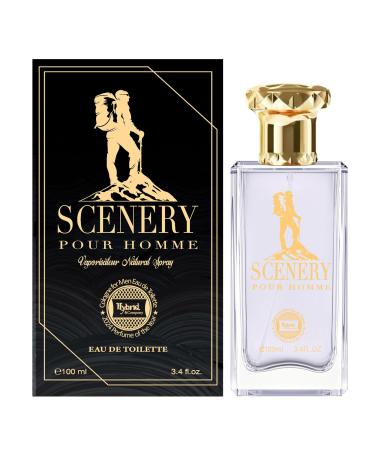 Hybrid & Company Scenery Pour Homme For Men Eau De Toilette Vaporisateur Natural Spray 3.4 Fl Oz