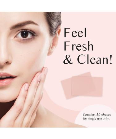 Wonderstripes TOUCH-UP BLOTTING FILM - 30 Sheets for a Natural & Flawless Complexion | Mattifying Oil Control - Buy Online on GoSupps.com