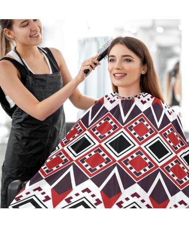 Shop Waterproof Barber Cape - Vintage Geometric & Cheetah Haircut Bib for Men & Women | International Shipping Available - Buy Online on GoSupps.com