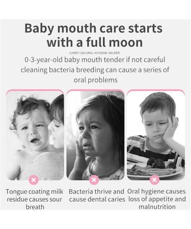 Ristyur Baby Gauze Tongue Cleaner | Soft Oral Cleaning Sticks | Gentle Gum and Teeth Care for Infants | International Shipping Available - Buy Online on GoSupps.com