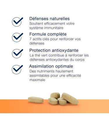 Metagenics Immune Impact - Vitamine C & D Zinc S l nium et Th Vert - Soutien Immunitaire - D fenses Naturelles (60 comprim s) 1 unit (Lot de 60) - Buy Online on GoSupps.com