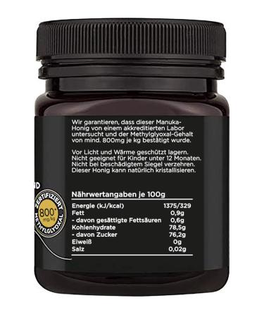 Buy Watson & Son Manuka Honey MGO 800+ (500g) - Premium Quality New Zealand Honey | International Shipping Available - Buy Online on GoSupps.com