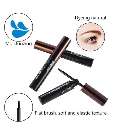 CAHIUYOA Peel Off Tattoo Eyebrow Gel - Long-Lasting Waterproof Makeup for Natural Elegant Brow Tattoo - Brown - Buy Online on GoSupps.com