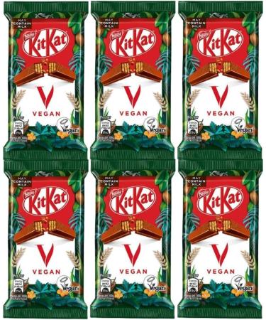  Wowboxme KitKat Vegan 4 Finger Chocolate Wafers 24 x 41g (Vegan) (24 Bars) - Buy Online on GoSupps.com