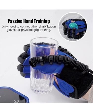 Rehabilitation Robot Gloves Stroke Hemiplegia Rehabilitation Training Equipment Finger Straightening Brace Guard Protector for Hand Function Recovery Right L Large Right - Buy Online on GoSupps.com