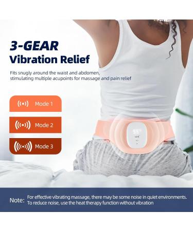 Buy Cordless Period Heat Belt Menstruation Heating Belt for Abdomen Relief | Pink Belly Warmer & Gift for Women - Buy Online on GoSupps.com