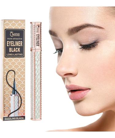 Eye Liner Ink Waterproof Eye Liner Liquid Lash Eyeliner Quick Drying Makeup Cosmetics Tools For Women Girls For Offices Shopping Pochy - Buy Online on GoSupps.com