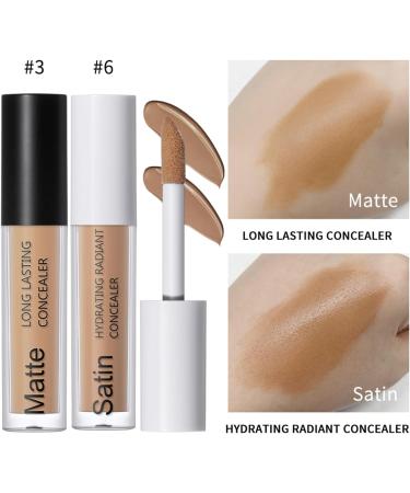 CHAKAE Full Coverage Liquid Concealer for Smooth Waterproof Complexion Perfectly Hides and Blemishes - Buy Online on GoSupps.com