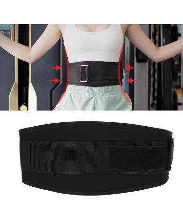 Lumbar Support Black HighAdhesive Breathable Lumbar Waist Support Belt Adjustable for Sports for Women Large - Buy Online on GoSupps.com