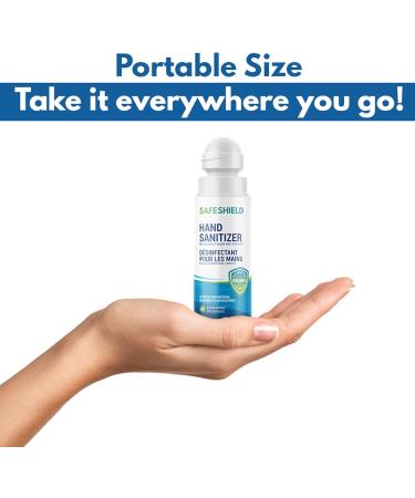 Hand Sanitizer - Roll-On No Mess - Pack of 10 - Buy Online on GoSupps.com