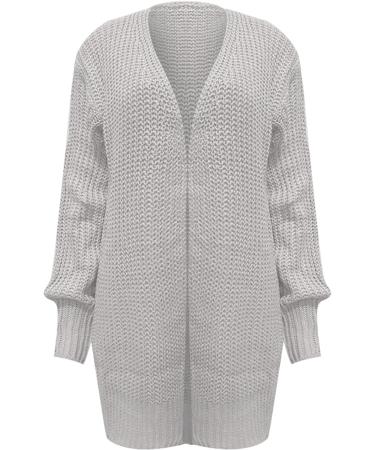 Gefomuofe Cardigans for Women Long Sleeve Cardigan for Women Pocket Jacket Cardigan Women's Blazer Cardigan Outerwear Elegant Shoulder Jacket Top Casual Top White L - Buy Online on GoSupps.com