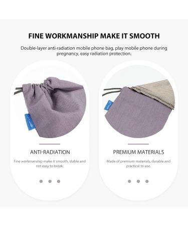 iBasenice Pregnant Woman Radiation-Proof Portable Purple Phone Bag - Buy Online on GoSupps.com