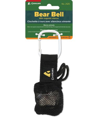 Coghlan's Bear Bell with Carabiner, Silver - Buy Online on GoSupps.com