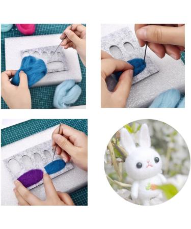 Yushen Wool Felt Mold Template Kit - Pack of 8 | Plush Toy Making Supplies for Ears, Eyes, Nose - Crafts Tools - Buy Online on GoSupps.com