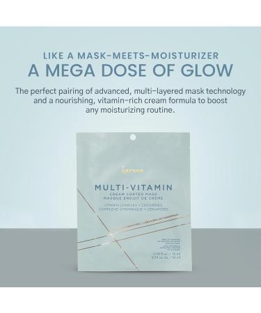 Karuna Multi-Vitamin Face Masks - Hypoallergenic Hydration for Sensitive Skin 4 Pack (16 ml) | Lightweight & Cream-Coated Skincare Must-Have - Buy Online on GoSupps.com