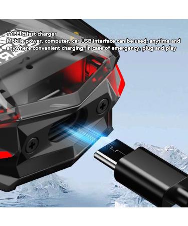 TOPINCN Beard Trimmer for Men - Portable Electric Razor & Mustache Trimmer | Multifunctional & Washable Double Head Clippers for Beard & Body Hair - Perfect for Travel - Buy Online on GoSupps.com
