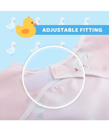 Little Dimsum Long-Sleeved Waterproof Baby Bib with Food Protection - Sheep Design | Babies & Toddlers 6-48 Months - Buy Online on GoSupps.com