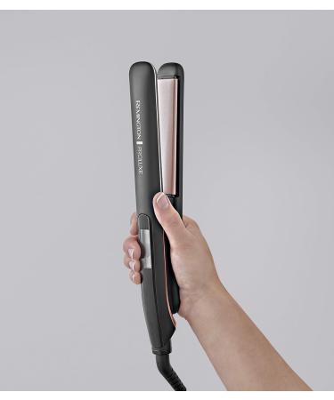 Remington Proluxe Ceramic Hair Straighteners - Midnight Black S9100B with Pro+ Low Temperature Setting and Luxury Storage Pouch - Buy Online on GoSupps.com