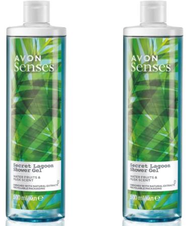 2x Avon Senses Secret Fantasy Shower Gel - 500ml (1000ml) - Buy Online on GoSupps.com
