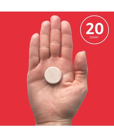 Milk Thistle Effervescent Tablets - Summer Fruit Flavour Liver Health Formula with Silymarin - Vegan & Vegetarian - Sugar Free - High Strength - 20 Tablets - Buy Online on GoSupps.com