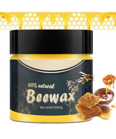 Wood Seasoning Beewax - Traditional Beeswax Polish For Wood & Furniture For Furniture/Floor/Tables/Chairs/Cabinets(1 Pack)