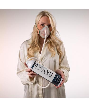 Value Size - 35 Liter (750 x 1 second breaths in each can) Pure Oxygen Can with Breathing Mask | Portable Oxygen Canister | Ideal for Home Use and Outdoor Activities | Designed by Firefighters | Pack of 1|Quick Ship - Buy Online on GoSupps.com