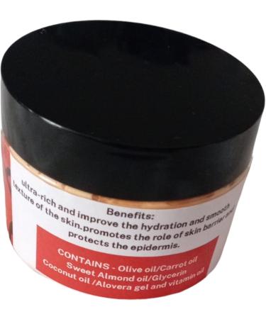 Carrot Body Butter with Aloe Vera Vitamin E (Carrot Body Butter 30ml) - Buy Online on GoSupps.com