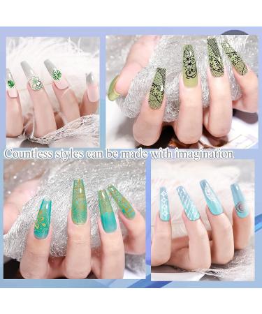 Biutee Clear Jelly Nail Art Stamper Set - Dual Head Silicone Stamper with 3 Scrapers - Manicure Nail Art Tool (12 Pcs) - Buy Online on GoSupps.com