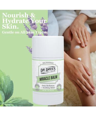 Dr. Doug's Original Miracle Balm | Organic Handmade Balm for Dry Itchy Skin | Cruelty-Free & 2 Ounce (Pack of 1) - Buy Online on GoSupps.com