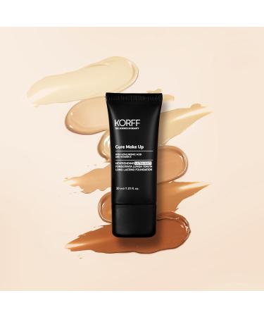  Korff Korff Neverending Ultra Matt Foundation long-lasting up to 8 hours matte effect with hyaluronic acid vitamin E cream SPF 30 30 ml - Buy Online on GoSupps.com