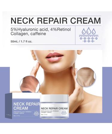 Firming & Lifting Neck and D collet Cream - Anti-Aging Moisturizer with Hyaluronic Acid and Vitamin E - Wrinkle Reduction in 4 Weeks - Anti-Wrinkle Cream for Women Instant Anti-Wrinkle (1) - Buy Online on GoSupps.com
