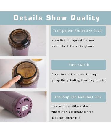 Multifunctional Electric Pill Crusher Grinder - Grind Medicine & Vitamins for Elderly, Children, or Pets - Purple Pill Grinder for Small/Large Pills - Buy Online on GoSupps.com