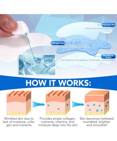  Frovetani Pack of 16 anti-wrinkle forehead plasters with aloe collagen and vitamin E anti-wrinkle treatment for forehead wrinkles - Buy Online on GoSupps.com