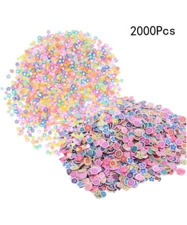 POPETPOP 4000 Pcs Nail Accessories Cell Phone Accessories Stickers Nail Diy Tools Resin Polymer Slices Nail Patches Polymer Clay Slices Nail Art Accessoires Decorate Flowers 3d Cosmetic - Buy Online on GoSupps.com