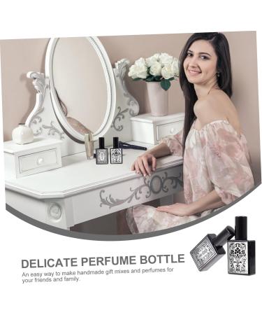 FRCOLOR Liquid Travel Containers perfume travel container mini scent pump oil spray Empty Spray spray spray mist spray Glass face square Terrarium Tank 8X3.5X2CM Black - Buy Online on GoSupps.com