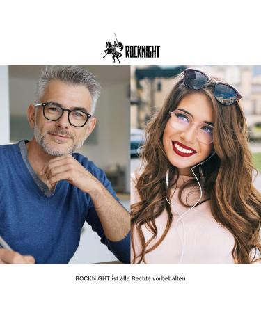 ROCKNIGHT Blue Light Blocking Glasses - Pink & Silver | Protect Your Eyes from Digital Screens - International Shipping Available - Buy Online on GoSupps.com