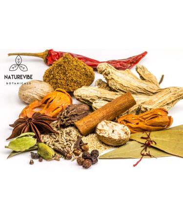 Naturevibe Botanicals Organic Garam Masala 1 Pound - USDA Organic Certified | 100% Pure & Natural Spice Blend for Enhanced Taste and Flavor - Buy Online on GoSupps.com