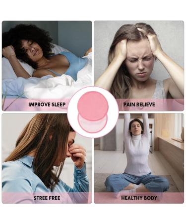 Healvian Castor Oil Pads for Breast Nursing - Washable & Reusable Castor Oil Pack Wrap in Pink | Enhance Milk Production & Comfort - Buy Online on GoSupps.com